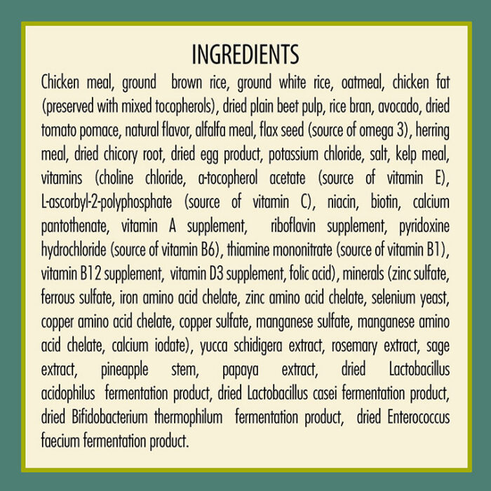 SMALL BREED CHICKEN MEAL & BROWN RICE RECIPE 7lb - Image 3