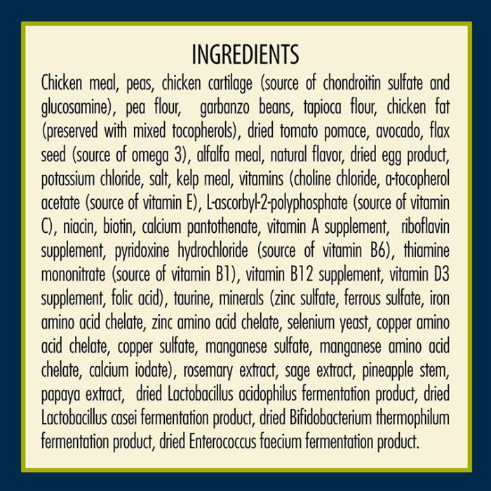 JOINT HEALTH, GRAIN FREE - CHICKEN MEAL FORMULA - Image 9