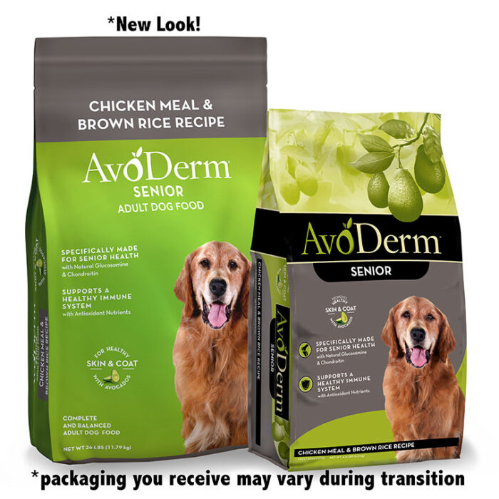 SENIOR CHICKEN MEAL & BROWN RICE FORMULA